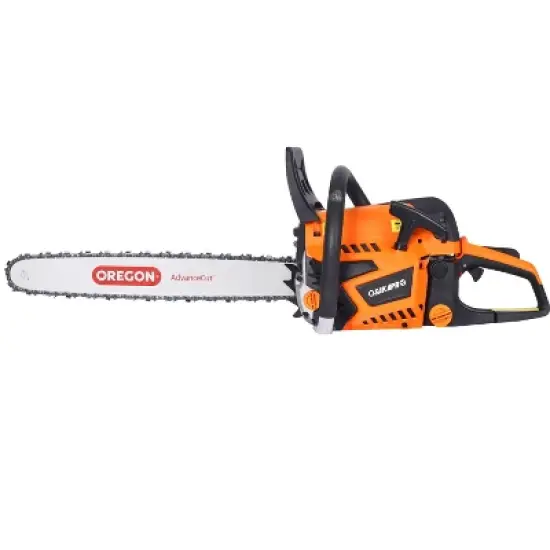 BABYYER Chainsaw gas 20inch ,52cc Gasoline Chain Saw for Trees ,Wood Cutting 2-cycle image {5}