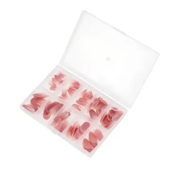Unique Bargains Women's Fashion Fake Nails Pink 120-pieces Per Set image {5}