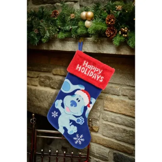 Blue's Clues & You! Blue Holiday Stocking 20" image {3}