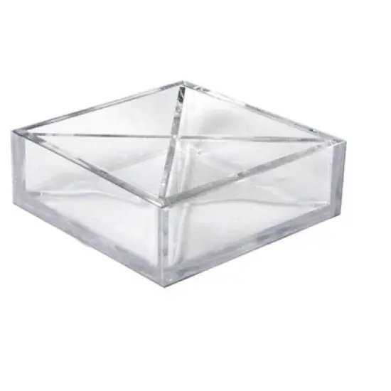 Azar Displays 6" Square Tray Four Compartment Desk Organizer image {2}