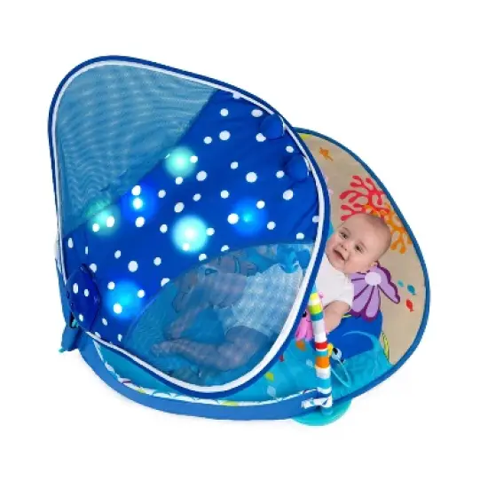 Disney Baby Finding Nemo Mr. Ray Ocean Lights & Music Activity Play Gym image {4}