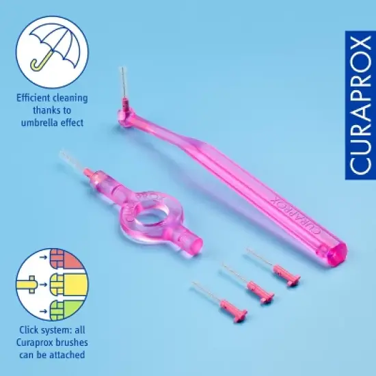 Curaprox CPS 08 Prime Start Interdental Brushes &ndash; Ultra-Fine Cleaning for Tight Spacesk, 5 pcs image {1}