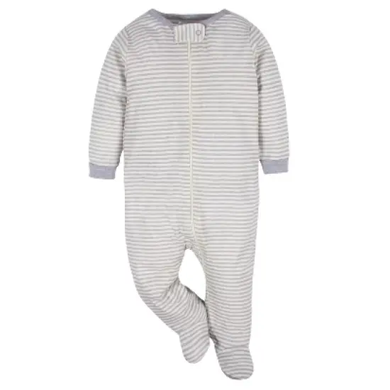 Gerber Baby Long Sleeve Sleep 'N Plays - 4-Pack image {1}