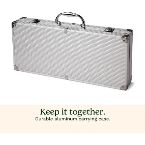 Attop Deluxe Grill Tool Set, 20-Piece Grill Tools BBQ Accessories Stainless Steel Grilling Accessories image {5}