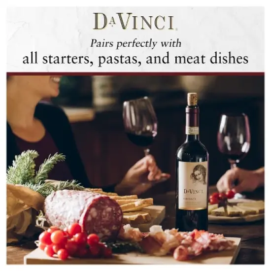 DaVinci Chianti Italian Red Wine - 750ml Bottle image {8}