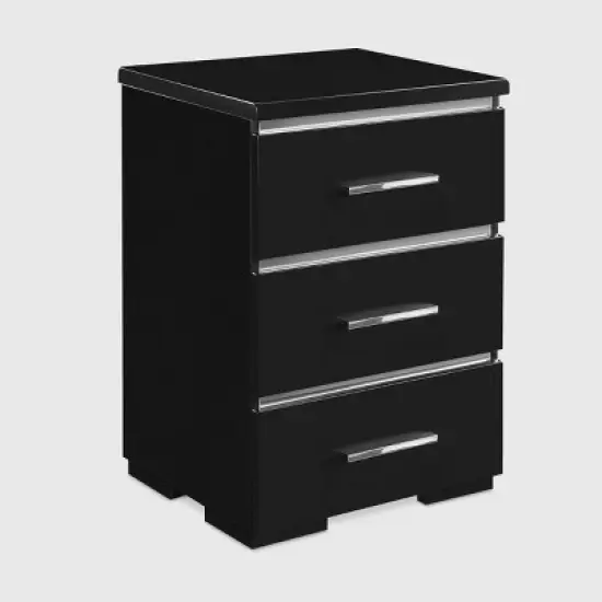Belmont 3 Drawer Nightstand - Finch image {9}