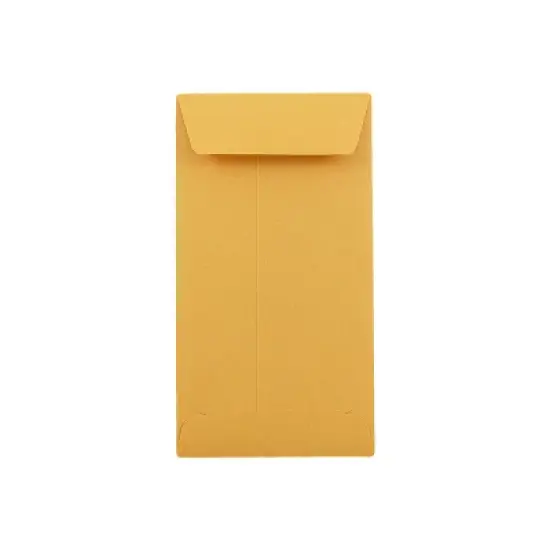 JAM Paper #5.5 Coin Recycled Business Envelopes 3 1/8x5 1/2 Kraft Recycled 40931170B image {2}