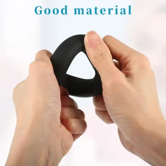 Unique Bargains Silicone Hand Grip Circle Adjustable Strength Grip 70-80LBS image {3}