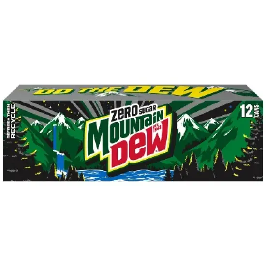 Mountain Dew Zero Sugar - 12pk/12 fl oz Cans image {5}