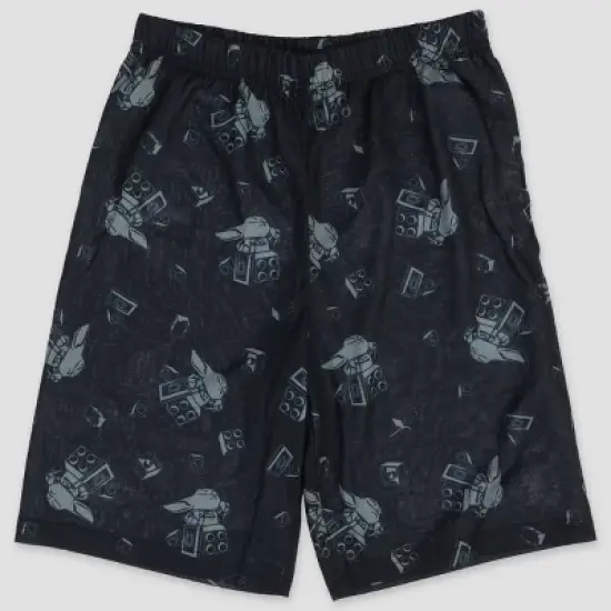 Boys' LEGO Star Wars: The Mandalorian 3pc Pajama Set - Light Blue image {2}