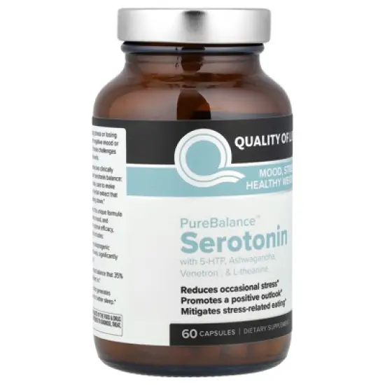 Quality of Life PureBalance&trade; Serotonin, 60 Capsules image {3}