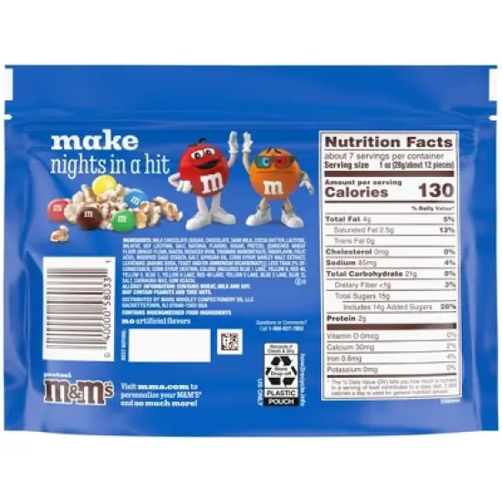 M&M's Pretzel Sharing Size Chocolate Candies - 7.4oz image {8}