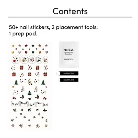 Dashing Diva Glaze Starter Nail Art Gummy Bear + Magic Pick Nail Art - Under the Tree - 32ct image {5}