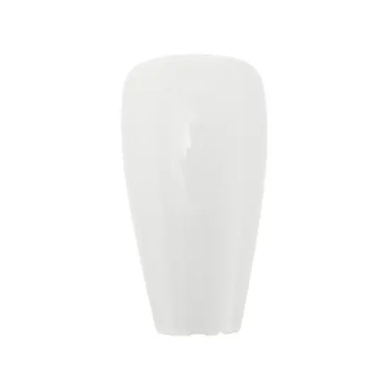 Unique Bargains Women's Full Coverage Fake Nails M Gray White 1 Pc image {2}