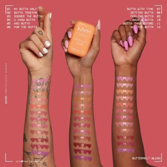 NYX Professional Makeup Buttermelt Blush - 0.17oz image {6}