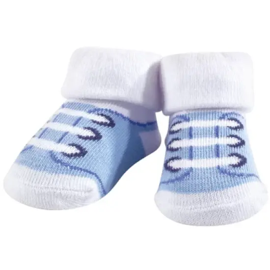 Hudson Baby Infant Boy Cotton Bib and Sock Set 5pk, Boy First Easter, One Size image {4}