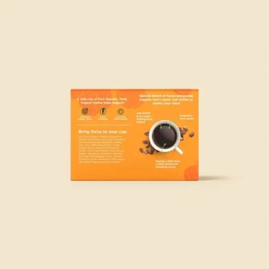 Four Sigmatic Think with Lion's Mane and Chaga POD Medium Dark Roast Coffee - 10ct image {3}