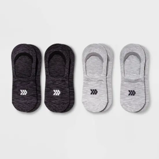 Women's Spacedye Lightweight 4pk Liner Athletic Socks - All in Motion&trade; 4-10 image {4}