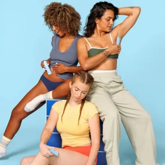 Meridian Slimmer Trimmer, Precision Pubic & Body Hair Trimmer for Women and Men - Sky Blue image {7}