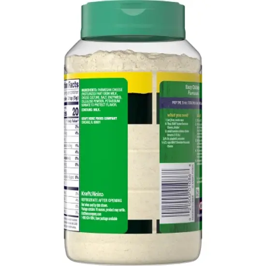 Kraft 100% Grated Parmesan Cheese 16oz image {3}