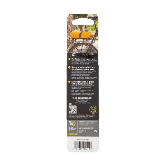 Nite Ize GearPro Utility Strap 18 Inch - Black - 3 Count (3 Pack) image {5}