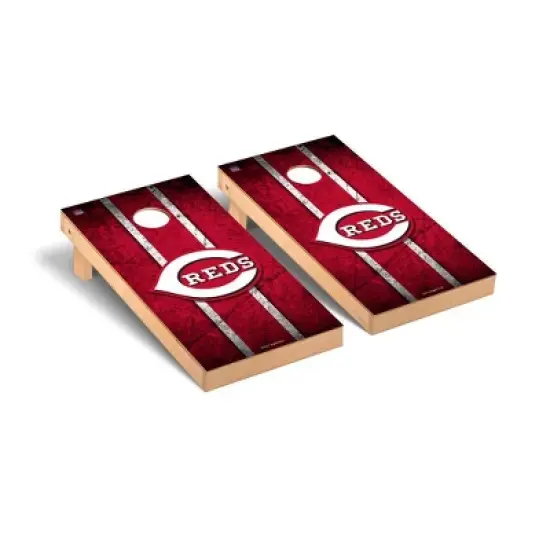 MLB Cincinnati Reds Premium Cornhole Board Vintage Version image {1}