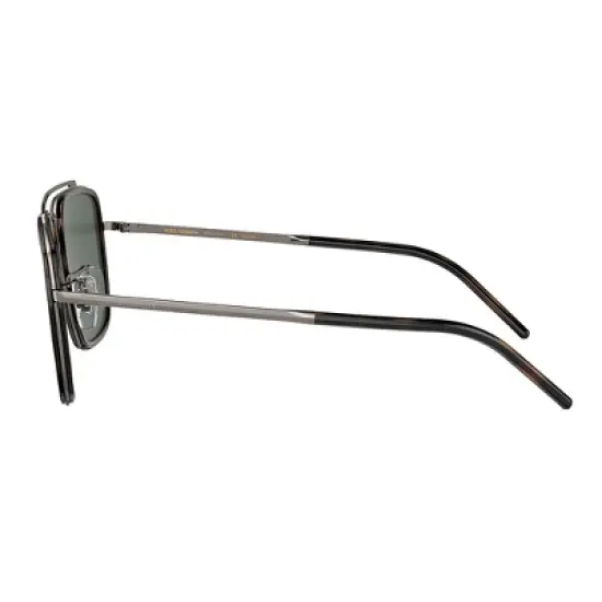 Dolce & Gabbana DG 2220 13359A Unisex Square Polarized Sunglasses Bronze/Havana 57mm image {2}