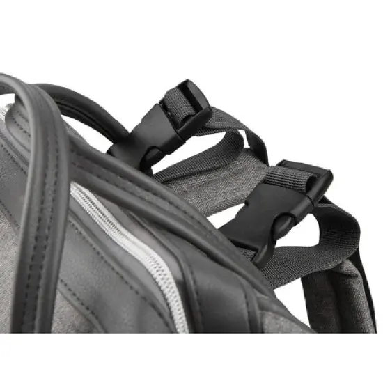 Bananafish Diaper Bag Solid - Light Gray Heather image {9}