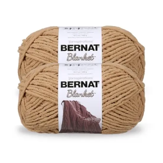Bernat Blanket Big Ball Yarn 24 Pack-Sand image {10}