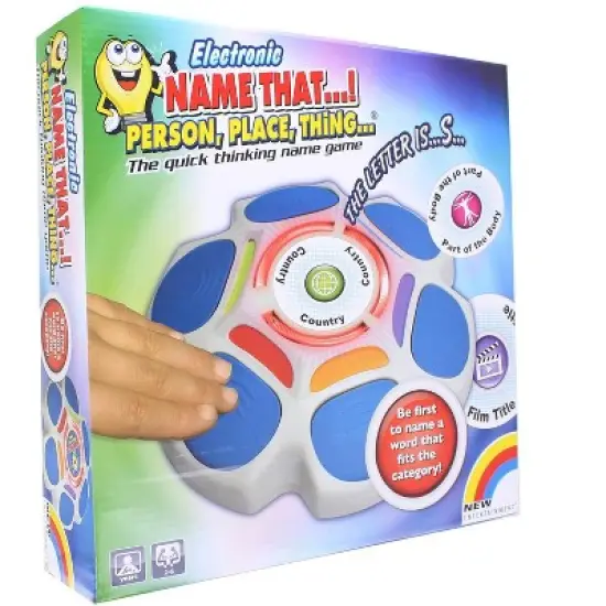 Intex Entertainment Name That! Person Place Thing Electronic Game image {2}