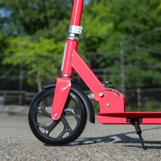 Jetson Hex Kick Scooter - Red: Aluminum Frame, Adjustable Handlebar, 220 lb Capacity image {7}