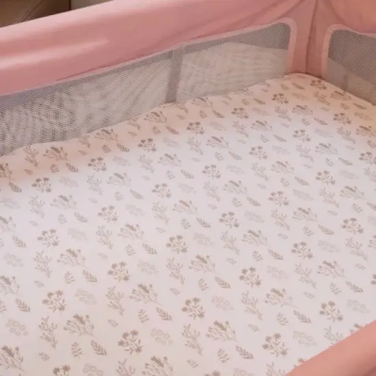 Gladly Family Anthem Playard Sheets - Silver Forest - 2pk image {2}