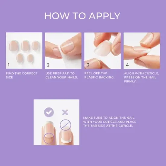 imPRESS Press-On Manicure - Glimpse - 33ct image {3}