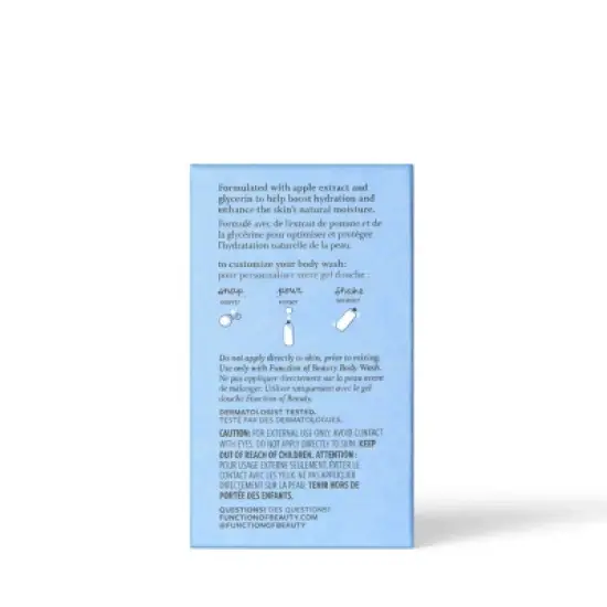 Function of Beauty&nbsp;Hydrate Bodygoal Booster Shot with&nbsp;Apple Extract - 0.2 fl oz image {1}