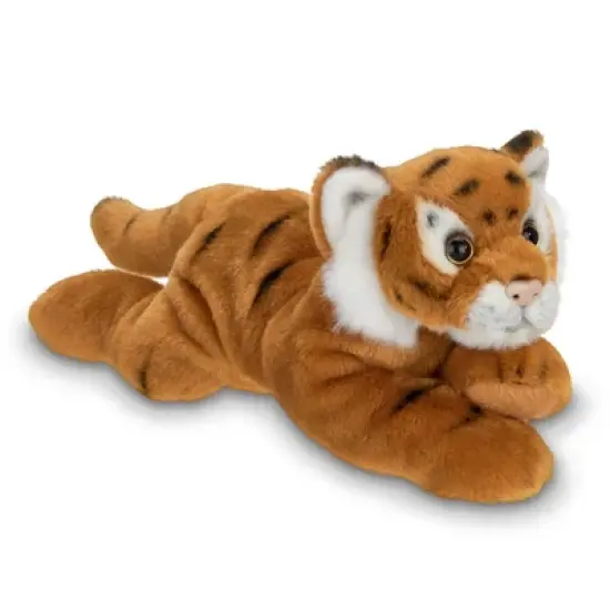Bearington Lil' Saber Small Plush Stuffed Animal Tiger with Soft Faux-Fur, 9 inches, For Ages 3-14 image {6}