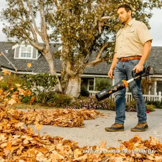 Worx Nitro WG585.9 40V Power Share PRO LEAFJET Cordless Leaf Blower with Brushless Motor (Tool Only) image {3}
