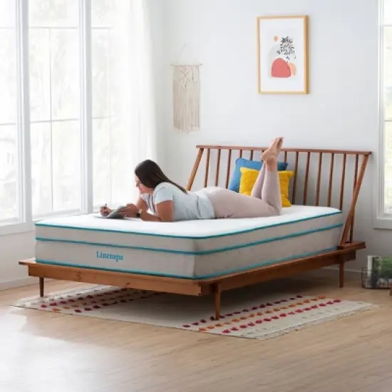 Linenspa Essentials 12" Gel Memory Foam Hybrid Mattress image {2}