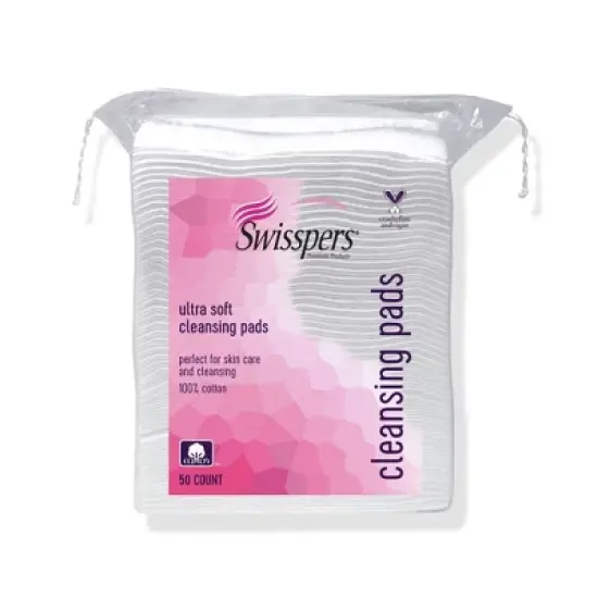 Swisspers - Premium Ultra Soft Cleansing Cotton Pads, 50 Ct image {7}
