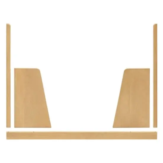 Babyletto Bondi Boucle Junior Bed Conversion Kit - Honey image {1}