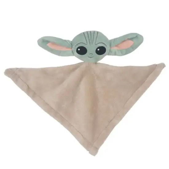 Lambs & Ivy Star Wars Cozy Friends The Child/Baby Yoda Lovey & Door Pillow Gift Set image {3}