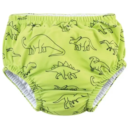 Hudson Baby Infant and Toddler Boy Swim Diapers, Dinosaurs image {3}