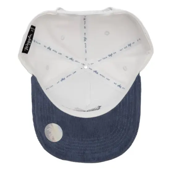 Waggle Adult Cotton Baseball Hat - Alpha Corduroy Brim image {5}