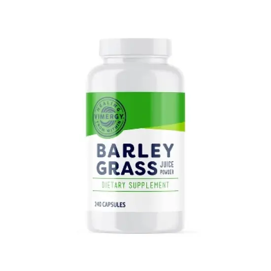 Vimergy USDA Organic Barley Grass Capsules, 30 Servings image {3}