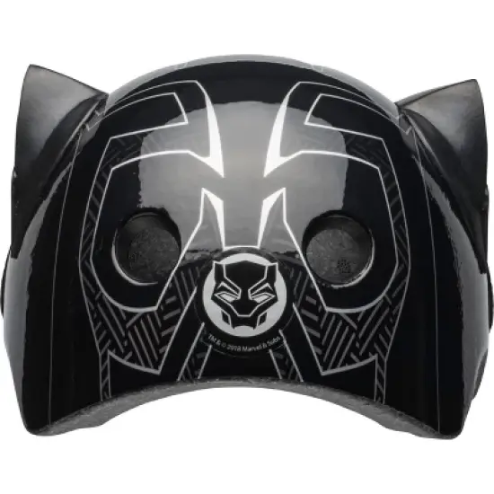 Marvel Black Panther Child Bike Helmet - Black image {3}