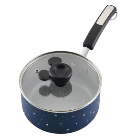 Farberware Disney Bon Voyage 2qt Ceramic Nonstick Saucepot with Lid Blue: Dishwasher-Safe, Electric & Gas Compatible image {13}