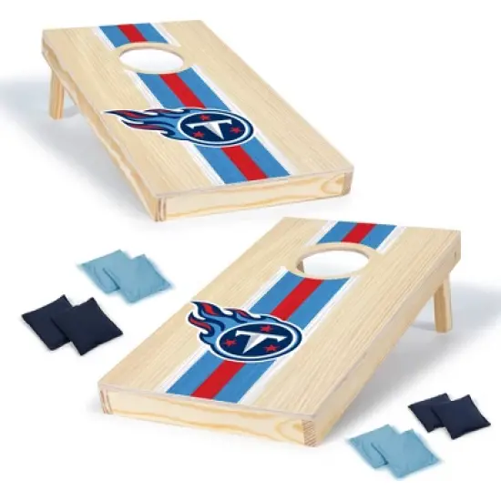 NFL Tennessee Titans 1'x2' Wood Cornhole Set image {5}