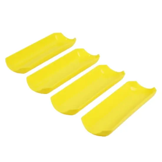 Talisman Designs Corn Boats for Corn-on-the-Cob, Set of 4, Yellow image {3}