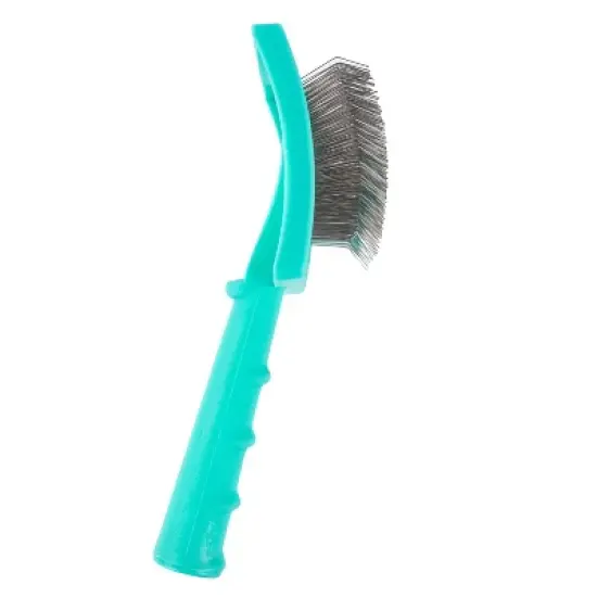 Groomer Essentials Long Pin Universal Pet Slicker - Large image {2}