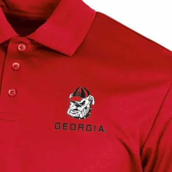 NCAA Georgia Bulldogs Men's Polo T-Shirt image {2}