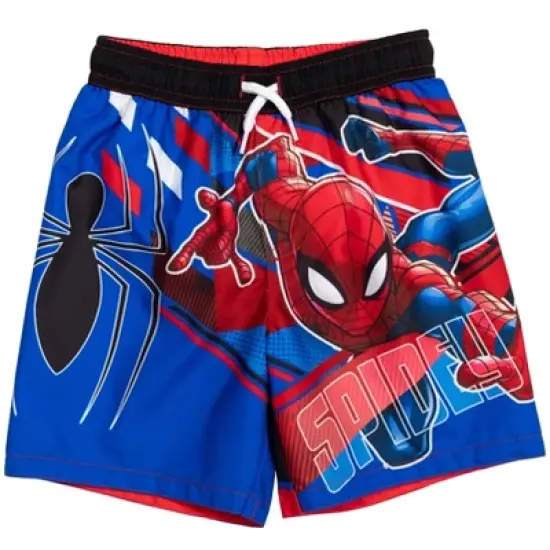 Marvel Avengers Spider-Man Swim Trunks Bathing Suit Toddler image {11}